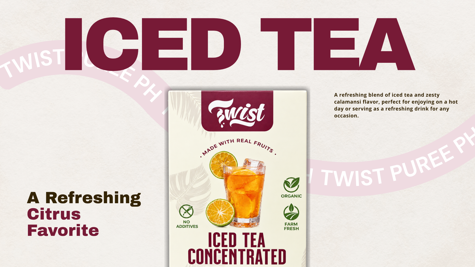Concentrated Iced Tea product